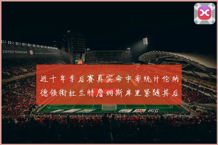 近十年季后赛真实命中率统计伦纳德领衔杜兰特詹姆斯库里紧随其后